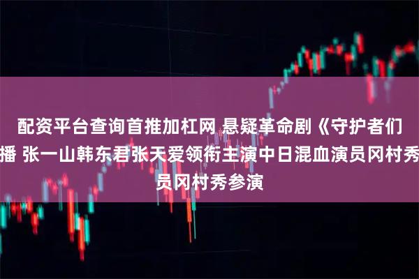 配资平台查询首推加杠网 悬疑革命剧《守护者们》热播 张一山韩东君张天爱领衔主演中日混血演员冈村秀参演